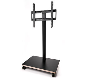 Essentials TV Stand One Wheels. Podłogowy stojak pod telewizor z kółkami.