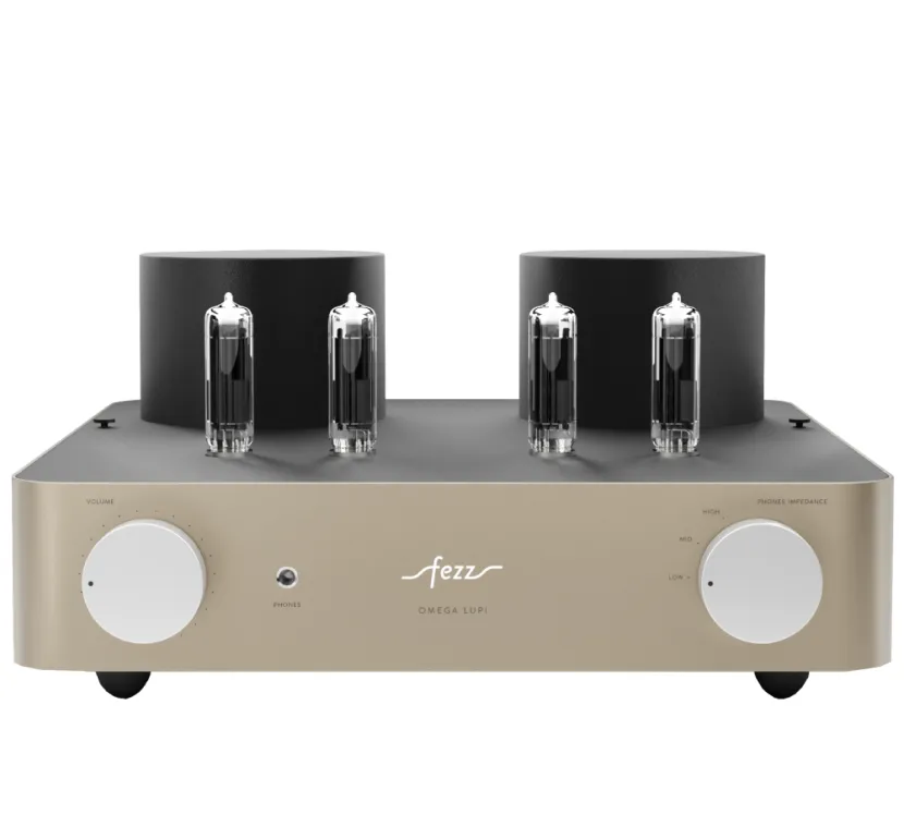 Fezz Audio Omega Lupi EVO (sunlight). Lampowy wzmacniacz słuchawkowy.