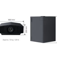 Sony VPL-XW5000ES (czarny). Projektor laserowy 4K. - 7