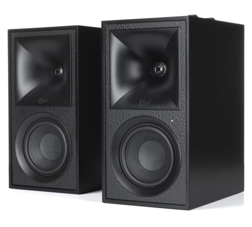 Klipsch The Fives (czarny). Aktywne kolumny podstawkowe.