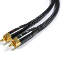 Melodika MD2RD20 Black Edition (2.0m). Interkonekt audio 2xRCA. - 5