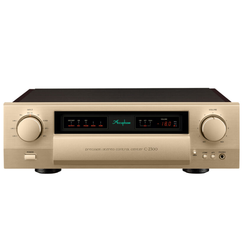 Accuphase C-2300. Przedwzmacniacz stereo high-end.