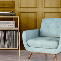 Wharfedale Linton (mahogany). Kolumna podstawkowa. - 4