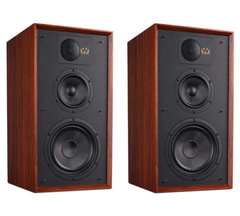 Wharfedale Linton (mahogany). Kolumna podstawkowa.