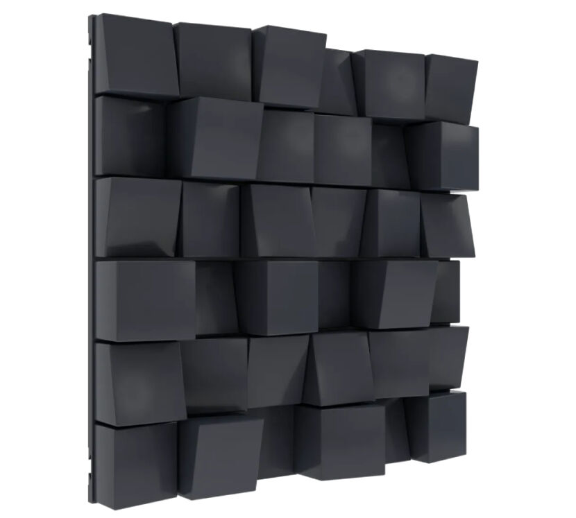 Vicoustic Multifuser Wood (black matte). Panel akustyczny.