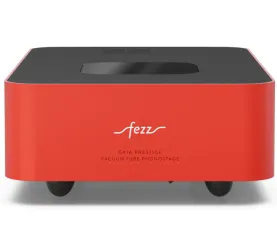 Fezz Audio Gaia Prestige EVO (burning red). Lampowy przedwzmacniacz gramofonowy.