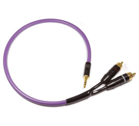 Melodika MDMJ2R50. Przewód jack stereo 3.5mm - 2xRCA (5m).