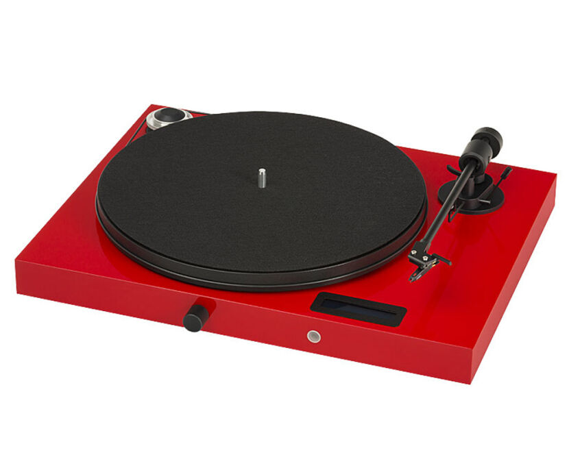 Pro-Ject Juke Box E (czerwony). Gramofon typu 