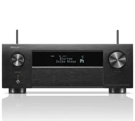 Denon AVC-X4800H (czarny). Wzmacniacz kina domowego.