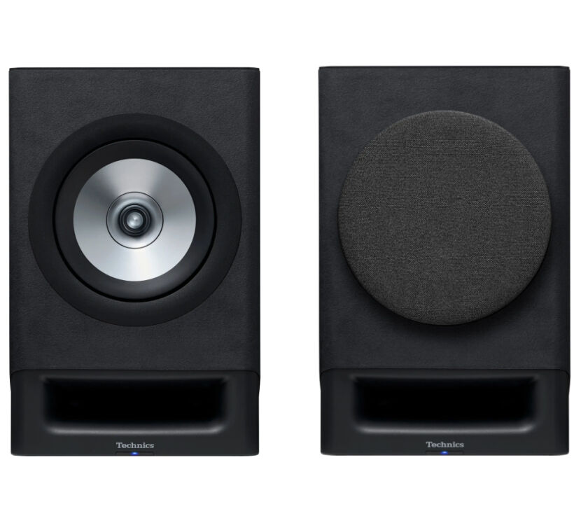 Technics SC-CX700 (czarny). Aktywne kolumny podstawkowe.