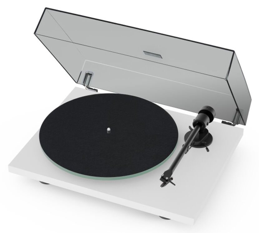 Pro-Ject T1 BT (biały). Gramofon analogowy.