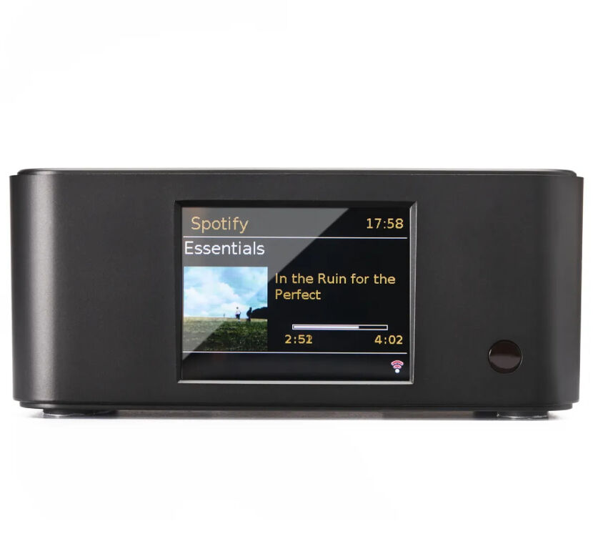 Essentials Stream Connect (czarny). Odtwarzacz sieciowy z radiem  FM/DAB+.