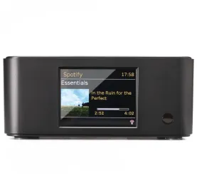 Essentials Stream Connect (czarny). Odtwarzacz sieciowy z radiem  FM/DAB+.
