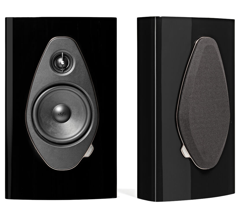 Sonus faber Sonetto Wall G2 (black). Kolumny surround.