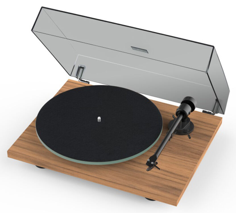 Pro-Ject T1 BT (orzech). Gramofon analogowy.