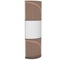 Vicoustic VicTotem Ultra VMT (natural white - metallic copper). Panel akustyczny (trzy moduły).