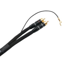Melodika MDPHD20 Black Edition. Przewód gramofonowy RCA (2x2m). - 4
