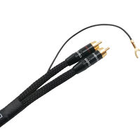 Melodika MDPHD20 Black Edition. Przewód gramofonowy RCA (2x2m). - 4