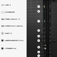 Hisense 4K 100U7S PRO. Telewizor ULED 100
