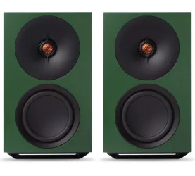 Cambridge Audio L/R S (zielony). Aktywne kolumny podstawkowe.