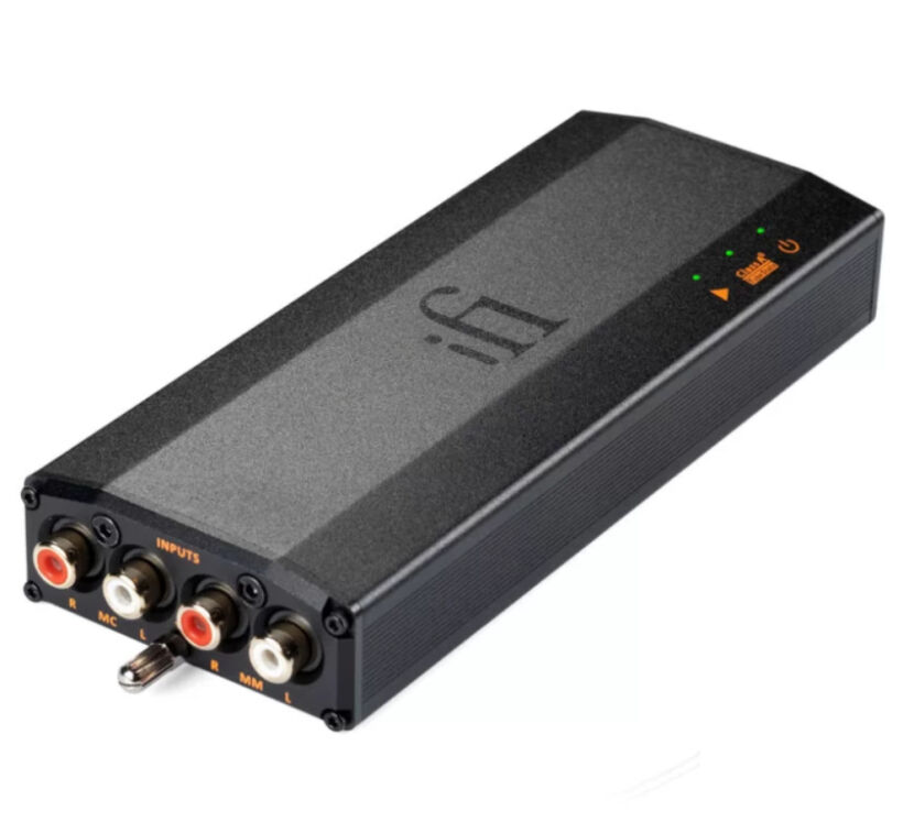 iFi Audio micro iPhono 3 Black Label. Przedwzmacniacz gramofonowy.