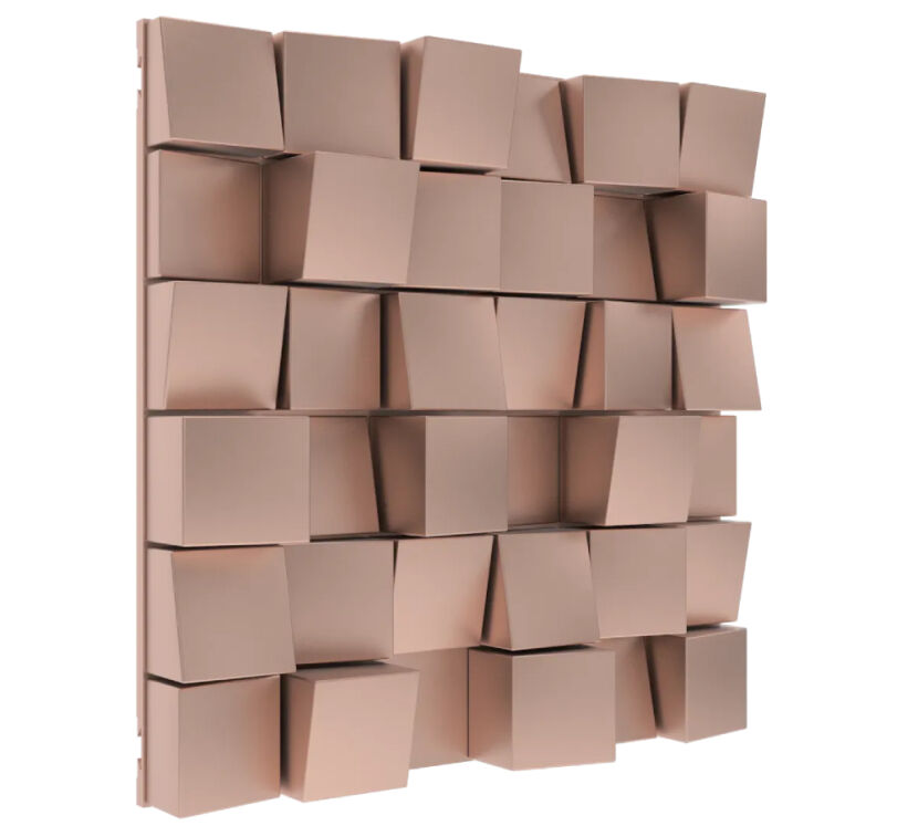 Vicoustic Multifuser Wood 36 (metallic copper). Panel akustyczny.