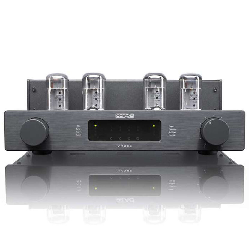 Octave V 40 SE Czarny. Zintegrowany wzmacniacz stereo.