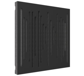 Vicoustic Wavewood Diffuser Ultra MKII (black matte). Panel akustyczny (kpl. 3 sztuk).