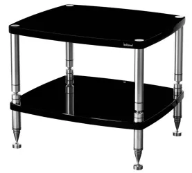 Solidsteel HF-2 (czarny połysk). Stolik audio.