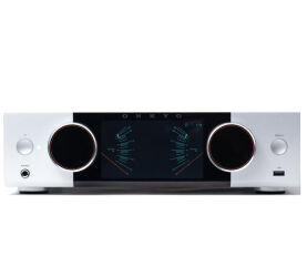 Onkyo Muse Y-50 (srebrny). Wzmacniacz stereo z funkcjami sieciowymi.