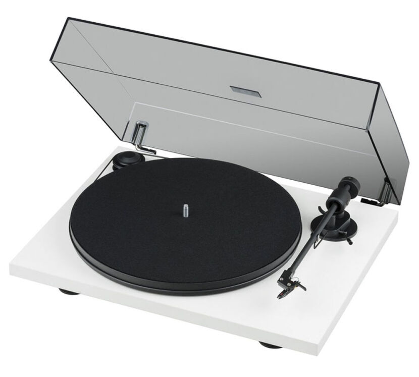 Pro-Ject Primary E Phono (biały). Gramofon manualny.