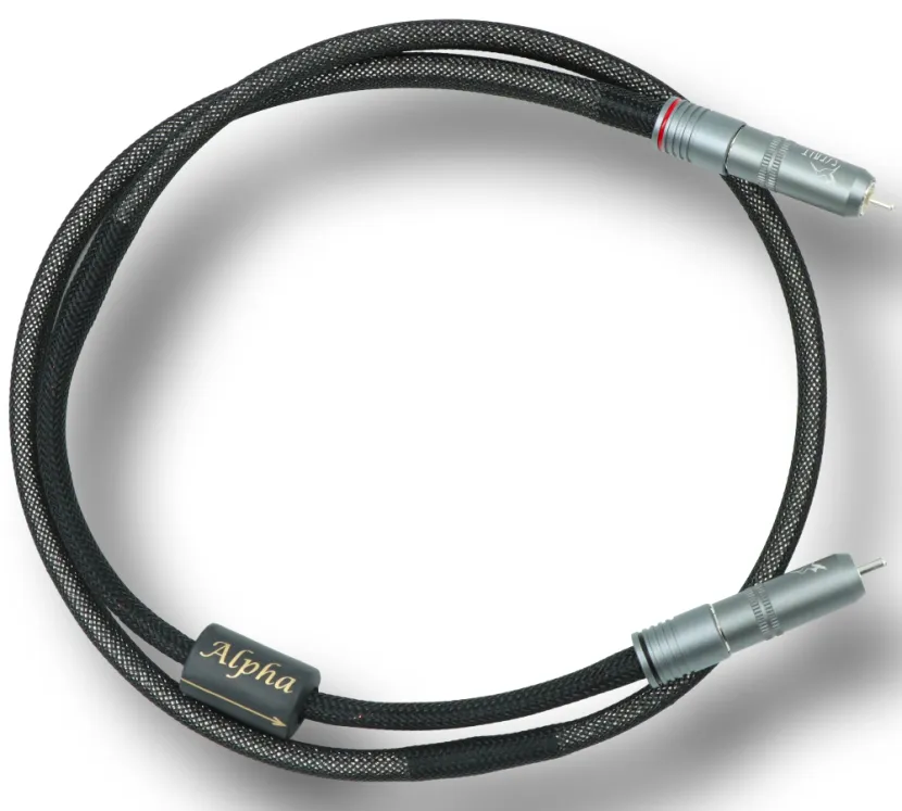 Esprit Alpha X. Interkonekt audio 2xRCA (1.8m).