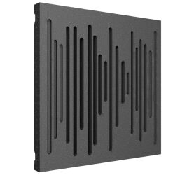 Vicoustic Wavewood Diffuser EPS MKII (czarny). Panel akustyczny (kpl. 10 sztuk).