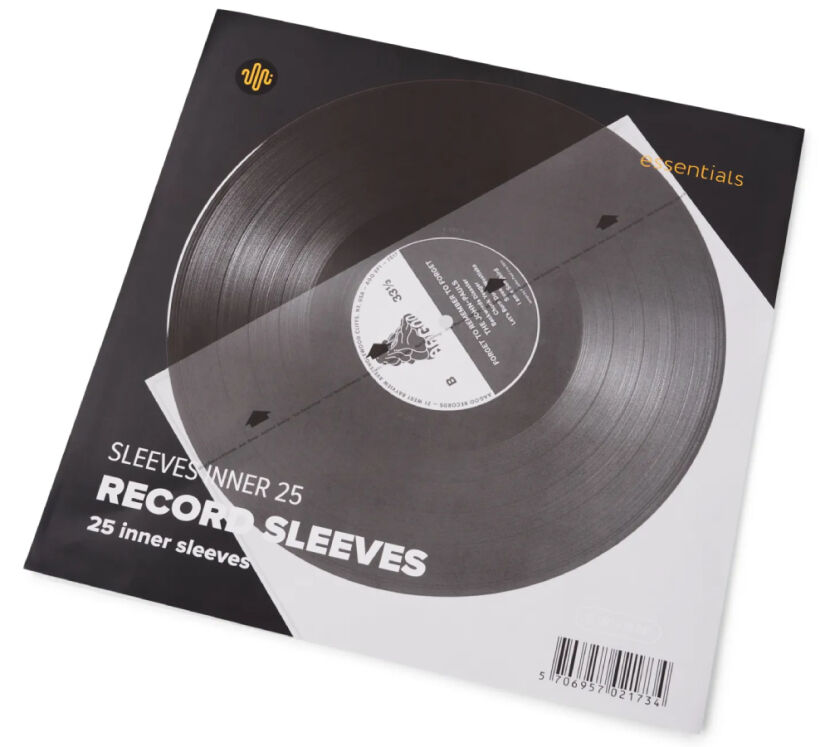Essentials Sleeves Inner 25. Wewnętrzne koperty do winyli (25szt).