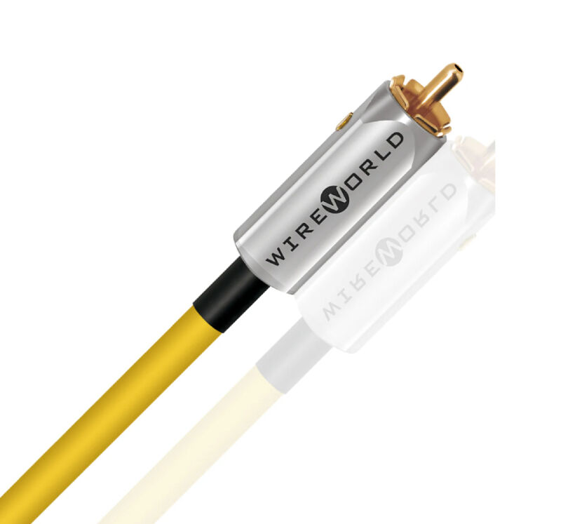Wireworld Chroma 10 Coaxial CRV (1.0m). Przewód koaksjalny RCA.