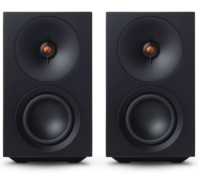 Cambridge Audio L/R S (czarny). Aktywne kolumny podstawkowe.