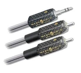 Wireworld Nano-Platinum Eclipse. Przewód Mini Jack - 2xRCA (3.0m).