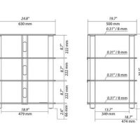 NorStone Epur 4 HiFi. Stolik audio. - 2