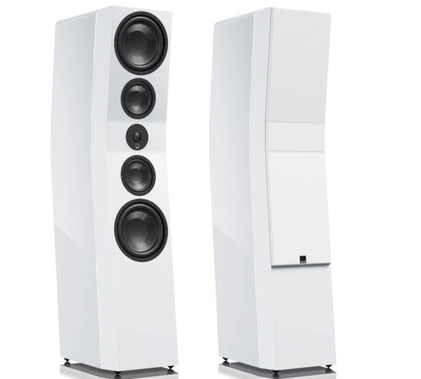 SVS Ultra Evolution Pinnacle (white gloss). Kolumny podłogowe.
