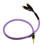 Melodika MDMJ2R20. Przewód jack stereo 3.5mm - 2xRCA (2m). - 4