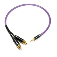Melodika MDMJ2R20. Przewód jack stereo 3.5mm - 2xRCA (2m). - 3