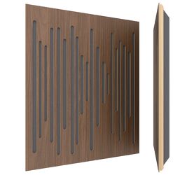 Vicoustic Wavewood Ultra Lite (dark walnut). Panel akustyczny (kpl. 8 sztuk).