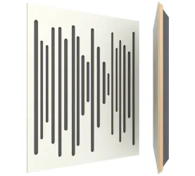 Vicoustic Wavewood Ultra Lite (white matte). Panel akustyczny (kpl. 8 sztuk).