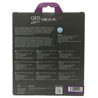 QED Performance QE6903. Przewód USB 2.0 A-B (3m). - 3