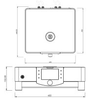 MBL Noble Line N51 (czarny/złoty). Wzmacniacz zintegrowany stereo. - 13