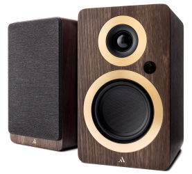 Argon Audio Forte A4 MK2 (orzech). Aktywna kolumna podstawkowa.