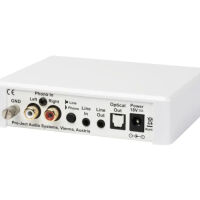 Pro-Ject Optical Box E Phono (biały). Przedwzmacniacz gramofonowy. - 3