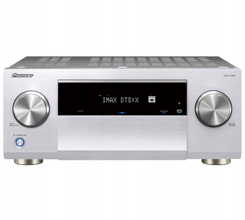 Pioneer VSX-LX505 (srebrny). Amplituner kina domowego.