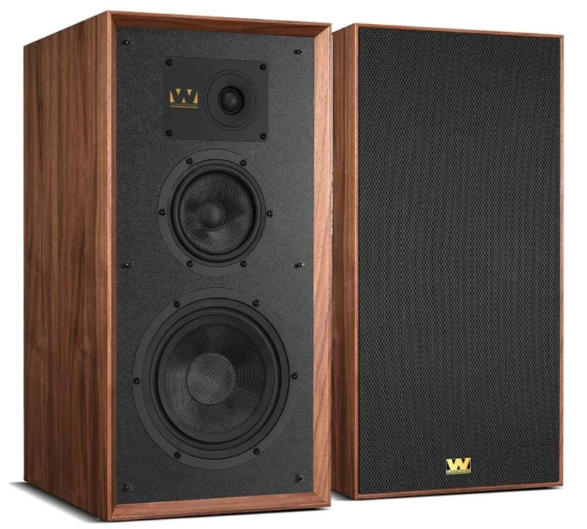 Wharfedale Super Linton (orzech). Kolumna podstawkowa.