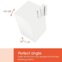 Vogels SWM 3021 (biały). Uniwersalny uchwyt do głośnika. - 3